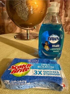 🌞 4/$20 Dawn Ultra Blue Dishwashing Liquid + Three Scotch-Brite Scrub Sponges